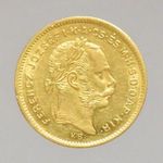 1870 KB Ferenc József arany 4 Forint aUNC/XF -PC51 fotó