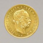 1885 Ferenc József arany 4 Forint aUNC -PC53 fotó