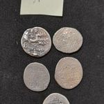 Ókori ezüst érmék egyben eladó fotó