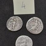 Római kori ezüst érmék egyben eladó fotó