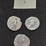 Római kori ezüst érmék egyben eladó fotó
