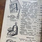 Antik cserkész relikvia 1936-ból / " VELEMJÁRÓ " / cserkészeknek szóló árlista, útmutató és naptár fotó