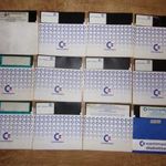 Commodore 5, 25" floppy lemezek 12 db fotó