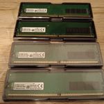 Kingston 64Gb (4x16Gb) DDR4 3200mhz PC4-25600 desktop memóriák szettben új KVR32N22S8/16 fotó