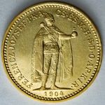 10 korona 1904KB XF fotó