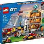 LEGO CITY 60321 TŰZOLTÓ BRIGÁD Ez a LEGO® City Tűzoltó brigád (60321) BONTATLAN fotó