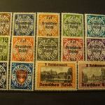 Németország 1938 főleg postatiszta** sor /pár érték*/ **kat.ár 220 euro /leírás/ fotó