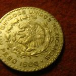 Mexico nagyméretű ezüst 1 peso 1966 16 gramm 34, 5 mm fotó