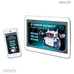 Új! Clementoni Science & Play Cyber Robot (játékrobot építőkészlet, bluetooth, iOS Andorid vezérl. fotó