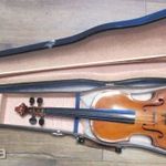 Antik hegedű - Engleder Alajos által készített hangszer 1877, videót csatoltam fotó