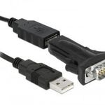 DeLock Adapter USB 2.0 Type-A 1 x Serial RS-422/485 DB9 66286 Kiegészítő, Kellék Kábel fotó