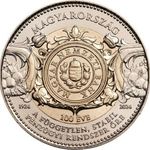 Magyarország, 100 forint 2024 - 100 éves a Magyar Nemzeti Bank - VADONATÚJ EMLÉKÉRME aUNC+ fotó