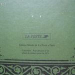 Francia használt A/ 4-nél kicsit nagyobb bélyegalbum, hibátlan sorokkal, jó minőségben (olvasd) fotó