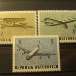 Ausztria postatiszta** Repülő sor fotó