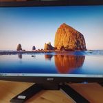 Acer X193A 19collos LCD monitor, élénk színek, jó kép! fotó