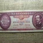 100 forint 1947 , nagyon szép , restaurált ! fotó