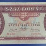 1947 Kossuth címeres 100 Forint, VF+ tarás! fotó