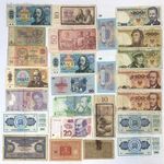 25db régi papírpénz külföldi pénz vegyesen különböző címletben 1Ft NMÁ fotó
