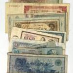 19db régi papírpénz külföldi pénz vegyesen különböző címletben 1Ft NMÁ fotó