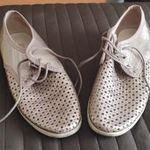 Funchal Lady ezüst színű fűzős női bőr cipő - 36-os méret (L) fotó