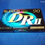 Fuji DR II 90 kazetta magnókazetta ÚJ ! fotó