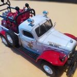 Matchbox Collectibles Models of Yesteryear YYM37636 Dodge Power wagon Fire truck 1: 43 fotó