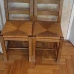 Erős, stabil fa székek - 2 darab együtt fotó