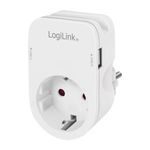 LogiLink töltő adapter 1x CEE 7/3, 1x USB-A, 1x USB-C csatlakozókkal (PA0259) (PA0259) fotó