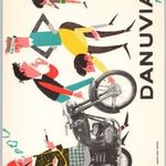 Villamosplakát: Danuvia 125 motorkerékpár, 1963 fotó