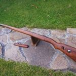 Német sasos II.vh Mauser k98 puska hibátlan gyönyörű puskatus felsőfával tustalppal kompletten fotó