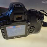 Canon EOS 400D váz töltővel és akkuval, jó állapotban. fotó