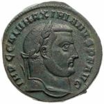 Galerius Maximianus Follis Antiochia GENIO POPULI ROMANI RIC: 70b (bronz) 10, 49g EF+Extra állapot! fotó