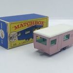 Matchbox Regular Wheels. RW23 Trailer Caravan + Eredet Doboz. fotó