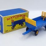 Matchbox Regular Wheels. RW40 Hay Trailer + Eredet Doboz. fotó