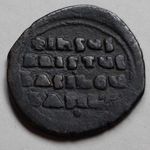 II. Basileios és VIII. Constantin anonim bizánci follis ClassA2 13, 3g 30-31mm fotó