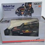 Retró Nikko távirányítós autó - robot transzformer.80 as évek fotó