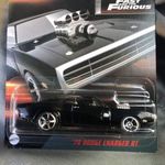 Hot wheels Fast&Furious Dodge Charger Rt Dom Toretto Vin Diesel autója fotó