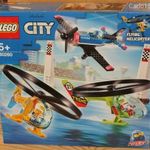 Új! LEGO City 60260 Repülőverseny (Fiúknak és lányoknak 5 éves kortól) fotó