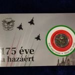 2023. 175 éves a Magyar Honvédség 100 ft, bliszter, első napi veret fotó