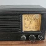 Régi Antik Lorenz Super 10A bakelit rádió (1941/42) fotó