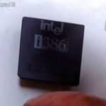 Intel i386 kerámia processzor fotó