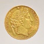 1850 Franciaország - Köztársaság arany 20 Francs -PC148 fotó