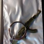AK- 47 kulcstartó fém, kb 8cm Új! fotó