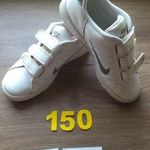 (150.) Nike 36, 5-ös fehér tépőzáras sportcipő, használt fotó