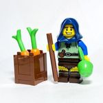 Középkori kereskedő EREDETI LEGO egyedi minifigura - Castle Kingdoms - Új fotó