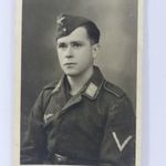 Német Légierős Katona Portréfotója - Luftwaffe - II. Világháború - Övcsat, Egyenruha, Sapka fotó