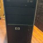 HP Z400 Workstation - Xeon W3520 cpu, 24 gb ram, nVIDIA Quatro 2000 vga fotó