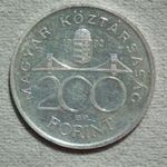 1992 ezüst 200 Forint fotó