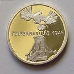 1975, FELSZABADULÁS ezüst 200 Ft, PP! fotó
