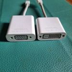 Apple Mini DisplayPort–DVI-adapter + Apple Mini DisplayPort–VGA-adapter fotó